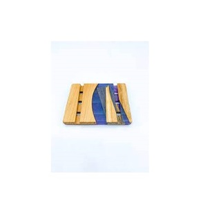 Porte-savon en résine de teck écologique de qualité supérieure, design moderne, pour salle de bain, baignoire, hôtels - Product Image 4