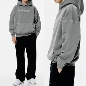 Casual <b>Men's</b> <b>Tracksuit</b> Breathable and Comfortable Oversize <b>Men's</b> Track Suit Hooded Set 100% Cotton <b>Tracksuits</b> for Jogging - Product Image 5