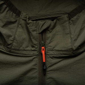 Quarter Zipper <b>Waterproof</b> Windbreaker <b>Jacket</b> for <b>Men's</b> Outer Wear Full Zipper Softshell Windbreaker <b>Jackets</b> with Hood - Product Image 3