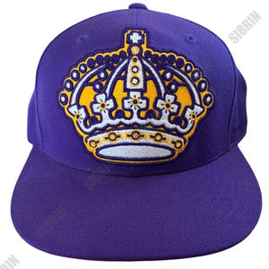 Gorra Snapback Sibrin Personalizada Premium Vintage de los Kings de Los Ángeles, Bordado 3D, Ajustable, Transpirable, para Ciclismo al Aire Libre - Product Image 1