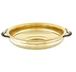 Premium <b>Temple</b> Metal Urli Bowl Traditional Design Spiritual Style Flower Diya Decor - Product Image 2