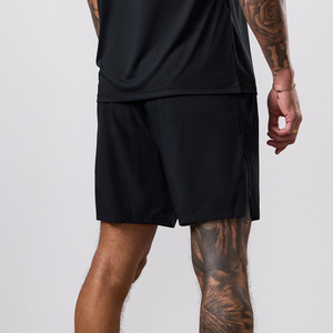 Shorts de jogging en polyester à séchage rapide avec logo personnalisé, pour la course à pied, l'entraînement, les vêtements de sport, la remise en forme, la salle de sport, les shorts de sport pour hommes avec poches - Product Image 2
