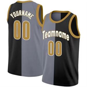 Camiseta de Baloncesto Personalizada Roja y Negra, Sin Mangas, Sublimada, Transpirable, 100% Poliéster, Unisex para Adultos - Product Image 4