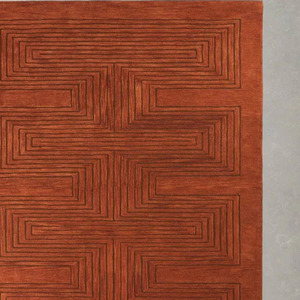 Tapis sur mesure de qualité supérieure, tufté à la main |   Revêtement de sol d'art géométrique moderniste - Product Image 4