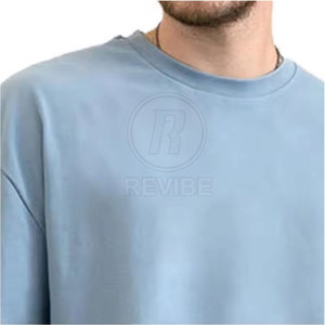 Camiseta de Algodón 100% de Alta Calidad, Corte Recto, Ajuste Delgado, Personalizable, para Hombre, Casual, al Mejor Precio al por Mayor - Product Image 4