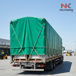 Bâche de transport en toile cirée imperméable pour charges lourdes, bâche en toile de coton imperméable pour le transport du bois et de l'acier - Product Image 3