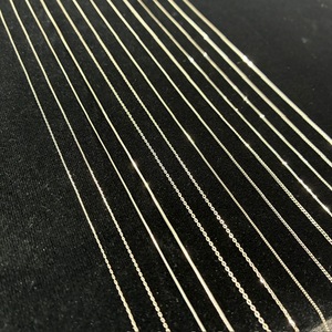 Pt850 platinum chain necklaces non plated for women Murao Japan Platinum Necklace Pt850 Jewelry Men Women <b>thin</b> light - Product Image 3