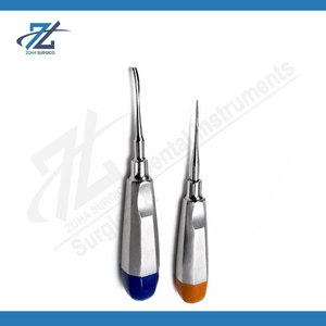Élévateur dentaire en acier inoxydable, manuel, autoclavable, instrument chirurgical ergonomique pour extraction dentaire, réutilisable, pour chirurgie dentaire - Product Image 3