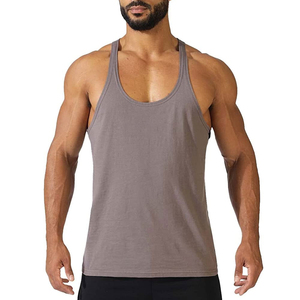 Débardeur Longline Vintage en Coton Tricoté Sportif à Séchage Rapide, Modèle Ample, Couleur Personnalisée, Prix Usine - Product Image 1