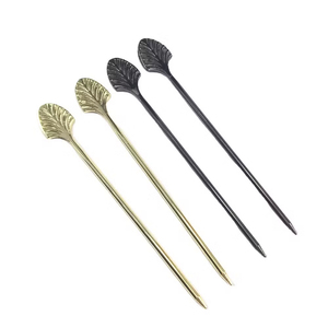 Palillos para Cócteles Arrow, Herramientas de Bar de Metal, Estilo Clásico, Reutilizables, Accesorios para Cócteles, Cerveza y Bebidas, Herramientas para Bartender - Product Image 1