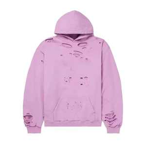 Sudadera con Capucha Personalizada Bordada, Estilo Urbano, 100% Algodón, Vintage, Lavado Ácido, Efecto Desgastado por el Sol, para Hombre - Product Image 1