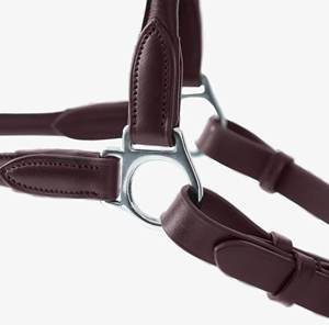 Premium Quality Genuine Leather Horse Equipment Custom Logo Rolled Anatomic Leather Head Collar Halter Adjustable <b>Equestrian</b> - Product Image 5