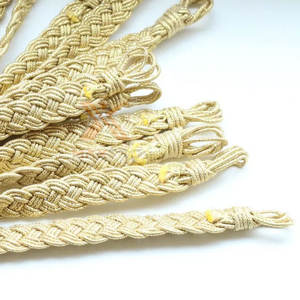 Professional Manufactures Ceremonial Uniform Hat <b>Cords</b> Best Selling New Design Pakistan Made Ceremonial Uniform Hat <b>Cords</b> - Product Image 6