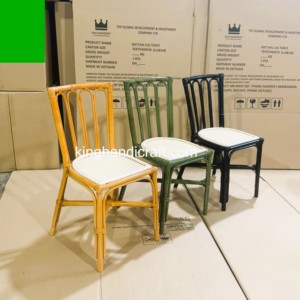 Sillas Infantiles de Ratán Natural Hechas a Mano de Lujo para Alquiler en Eventos, Bodas Boho, Fiestas de Cumpleaños, Muebles al por Mayor Directo de Fábrica - Product Image 2