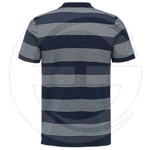 โรงงานผลิตเสื้อเชิ้ตแขนสั้นแบบแห้งเร็วสำหรับผู้ชาย ฤดูร้อน ผ้าโพลีเอสเตอร์/คอตตอนผสม สไตล์ลำลอง ขนาดตามสั่ง - Product Image 2