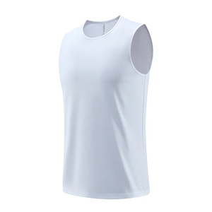 Débardeur respirant pour homme, tissu à séchage rapide, pour entraînement et sport, disponible en plusieurs couleurs. - Product Image 2