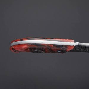 2026 HTTC STORE Cuchillo de Caza OEM de Acero de Damasco Hecho a Mano con Espiga Completa y Funda de Cuero para Envío Directo, para Actividades al Aire Libre y Bushcraft - Product Image 4