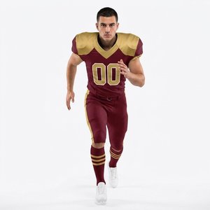 Customized Club American Football Uniform Thermal Regulation Tech% Polyester <b>Material</b> for Men Women Children - Product Image 6