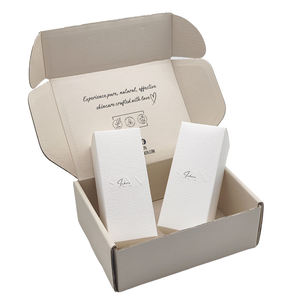 Custom Embossed Skincare Paper <b>Box</b> <b>White</b> Cosmetic Packaging - Product Image 5
