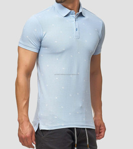 Whole Sale Men's Polo t <b>Shirts</b> Gym Fashion <b>Half</b> Sleeve Golf Polo t <b>Shirts</b> with Customized logo Embroidery and Sublimation Design - Product Image 4