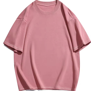 Camiseta de Cuello Redondo con Hombros Caídos, 300g, Diseño Personalizado con Logotipo Bordado o Impreso, Ropa de Trabajo Personalizada, Color Sólido - Product Image 2