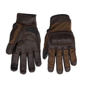 Gants de moto en cuir marron, isolés thermiquement, coupe-vent, antidérapants, compatibles avec les écrans tactiles, pour la conduite et le cyclisme - Product Image 6