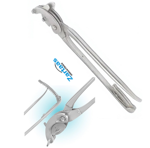 Fabricant et exportateur de Serra Emasculateur Burdizzo 32.5 en acier inoxydable de haute qualité pour la chirurgie orthopédique vétérinaire - Product Image 4