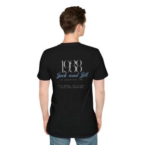 T-shirt en coton doux à col rond et manches courtes, vêtements décontractés à la mode pour tous les jours, Johnson County - Product Image 6