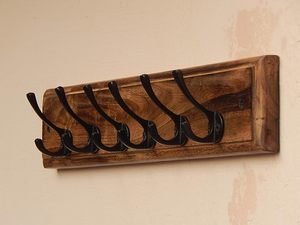 Natural Wooden Wall Hanger Wholesale Price Handmade Wall <b>Hooks</b> for Entryway Bedroom <b>Bathroom</b> and Kitchen Use - Product Image 3