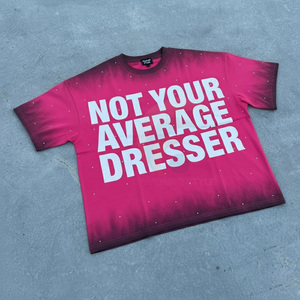 Camiseta Personalizada de Manga Corta, 260 g/m², 100% Algodón, Efecto Desgastado por el Sol, Estilo Retro, Tie Dye, Oversize, Vintage, Unisex - Product Image 1