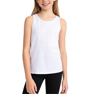 Débardeur en coton noir pour filles, uniforme scolaire, veste sans manches pour étudiants, débardeurs de danse - Product Image 6