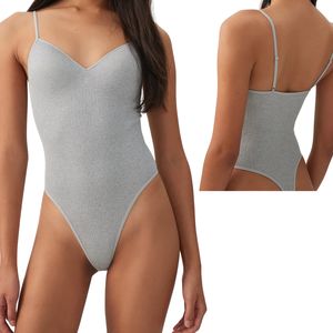 Body Moldeador Sin Costuras para Mujer, Venta al por Mayor Personalizada, Cintura Ajustada, Cuello en V, Sin Mangas, Control de Abdomen - Product Image 5