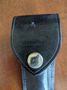 Handmade Leather Pouch For Folding Knives Full Grain Leather Knife Holder Durable <b>Belt</b> Carry Sheath Protective Storage Case - Product Image 4