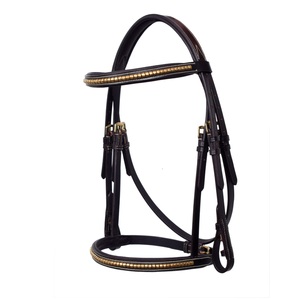 Bridon en cuir de cheval de qualité supérieure avec rênes, pour l'équitation anglaise et western, durable et confortable, vente en gros pour l'équitation - Product Image 4