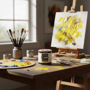 Pintura Acrílica Amarillo Real 125ML en Lata - Product Image 2