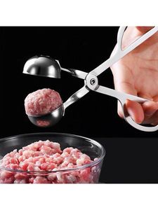 Pinza para hacer albóndigas de acero inoxidable de alta calidad para cocinar fácilmente con un agarre cómodo y material duradero - Product Image 4
