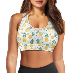 Premium Moisture Wicking Women Sublimation Sports Bra With Four Way Stretch Fabric For Yoga Fitness Training And Daily Wears - Product Image 1