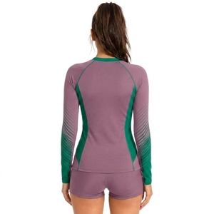 Long Sleeve Summer Workout Tops Yoga Gym <b>Rash</b> <b>Guard</b> Girls <b>Women</b> Compression <b>Women</b> T Shirts - Product Image 2