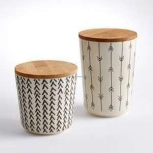 2024 Latest <b>Tea</b> <b>Coffee</b> <b>Sugar</b> <b>Canisters</b> Set With Bamboo Lid Wholesale Supply Large Pots Metal Beautiful <b>Canister</b> Jar Accent Color - Product Image 4