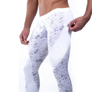 Breathable Quick Dry Athletic Wear <b>Men</b> <b>Compression</b> <b>Tights</b> <b>For</b> Gym Sessions Running And Outdoor Training - Product Image 5