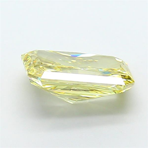 Fancy Sparkling Luxury Fine Jewelry Stone Radiant Cushion Cut Fancy Vivid Yellow CVD Lab Grown Diamond Certified Loose Gemstone - Product Image 3