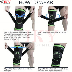 Nouvel arrivage : Protège-genoux de compression antidérapant pour le sport, manchon de soutien – Prix de gros - Product Image 3