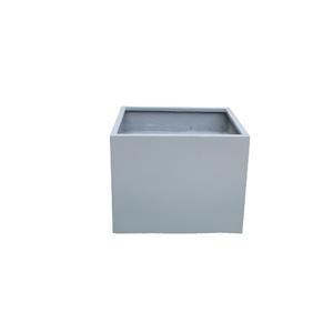 Jardinera Rectangular de FRP, Diseño Minimalista Gris, para Jardín, Flores, Plantas Verdes, Uso en Interiores y Exteriores, Pintada, Resistente - Product Image 2