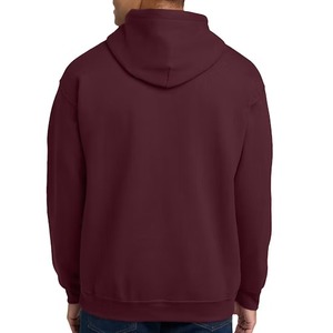 Sudadera con Capucha para Hombre, Color Verde Oliva, Corte Regular, Felpa de Algodón, Estilo Casual, Color Sólido, para Otoño - Product Image 6
