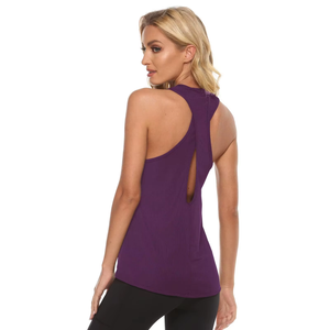 Premium Quality <b>Low</b> Price Women Solid Color Knitted Sleeveless Tank <b>Top</b> Scoop Neck Breathable Casual Workout Wear - Product Image 5