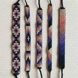 NOUSHAD HANDICRAFTS NH-693 สร้อยข้อมือลูกปัดทำมือประดับด้วยลูกปัดหินสีดำ/เหลือง/เงิน ดีไซน์ธงชาติปานามา สำหรับทำสร้อยข้อมือ - Product Image 4