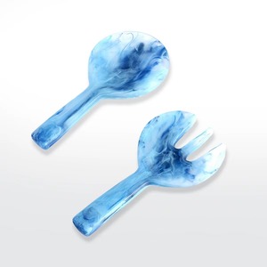 Cuillère de service réutilisable en résine artisanale de luxe TCE, couverts décoratifs haut de gamme, vaisselle personnalisable, cadeau pour la maison, la salle à manger, l'hôtel - Product Image 1