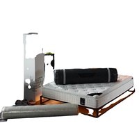 Matelas en Boîte à Ressorts Ensachés et Ressorts Bonnell, Mousse Visco Multicouche, Roulé et Emballé Sous Vide, Usine Turque pour Hôtels