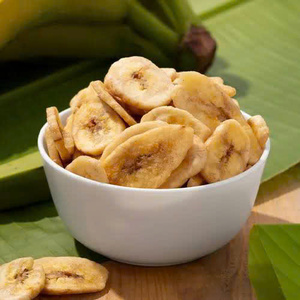 Chips de Plátano Crujientes Fritos al Vacío, Fruta Seca de Vietnam, Servicio de Marca OEM al por Mayor, Bocadillos Veganos Nutritivos - Product Image 4