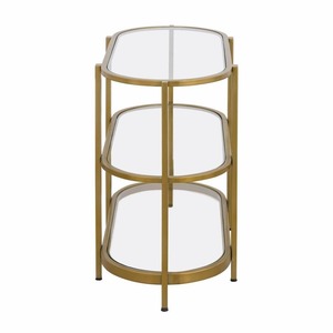 Una combinación de vidrio y metal con un efecto radiante transforma cualquier espacio de vida moderno en este espacioso y contemporáneo. - Product Image 3